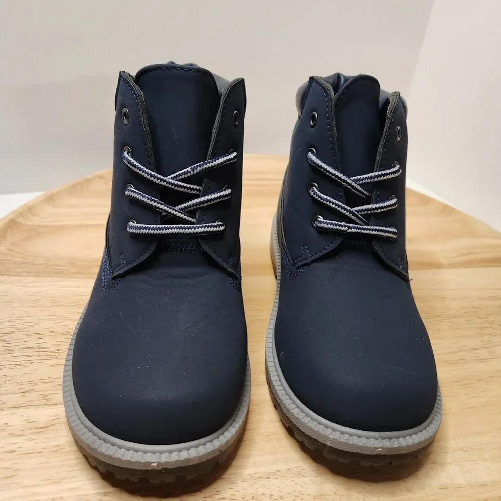 Youth 2.5 Blue Boots Big Kids EU 34